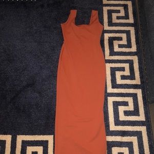 Nasty Gal Midi Slit Dress